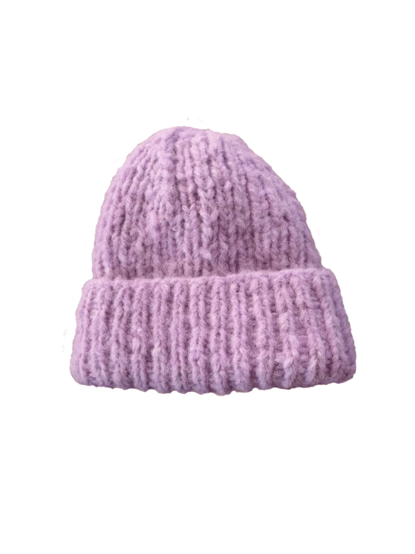 FLUFF Miękka i puszysta czapka zimowa z wełny alpaki i merino