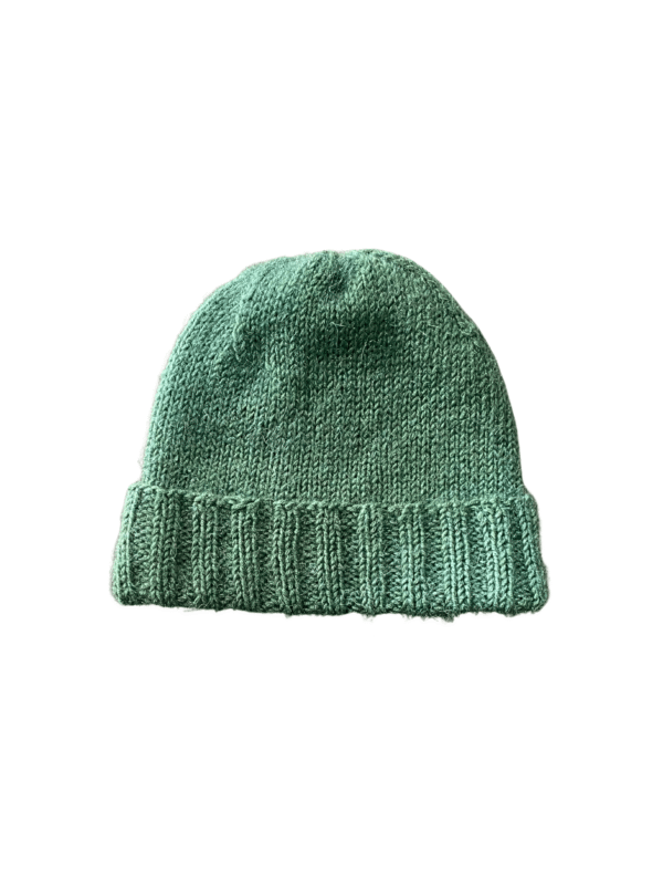 MOTI Czapka zimowa damska unisex z wełny merino i moheru ze ściągaczem