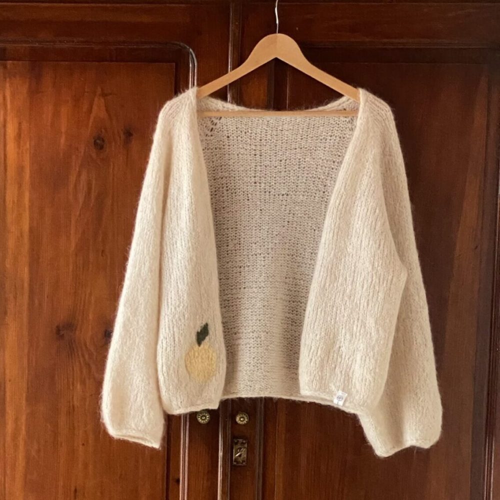 CLASSY Miękki kardigan wełniany GAGA KNITWEAR